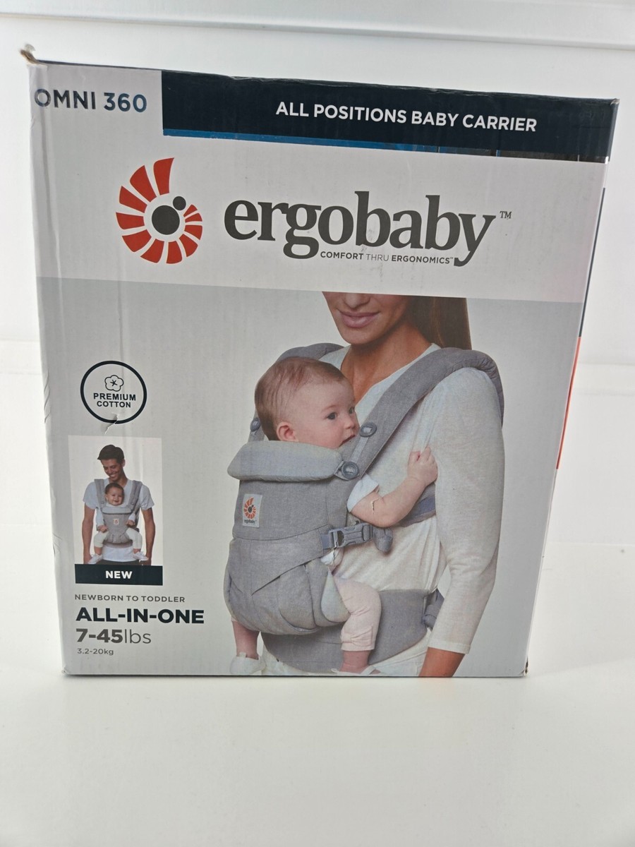 360 Carrier Ergo Omni 360 Pearl Grey Ergobaby Omni 360 Carrier