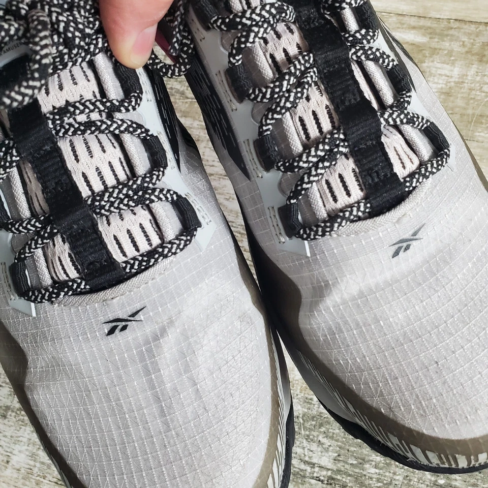 Reebok Nano X1 Adventure Work Shoes Womens Sz 10.5 W Athletic Gray Composite Toe - Image 3 of 4