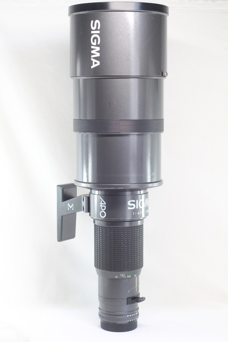 Sigma APO 500mm F/4.5 Multi Coated MF Zoom Lens for Nikon Ai Sigma APO 500mm F/4.5 Multi Coated MF Zoom Lens for Nikon Ai