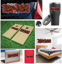 Cleveland Browns Sticker Decal Graffiti Car Truck Window Wall Laptop Body Bumper