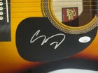COREY TAYLOR SIGNED FULL-SIZE SUNBURST ACOUSTIC GUITAR SLIPKNOT PROOF JSA COA — photo 2
