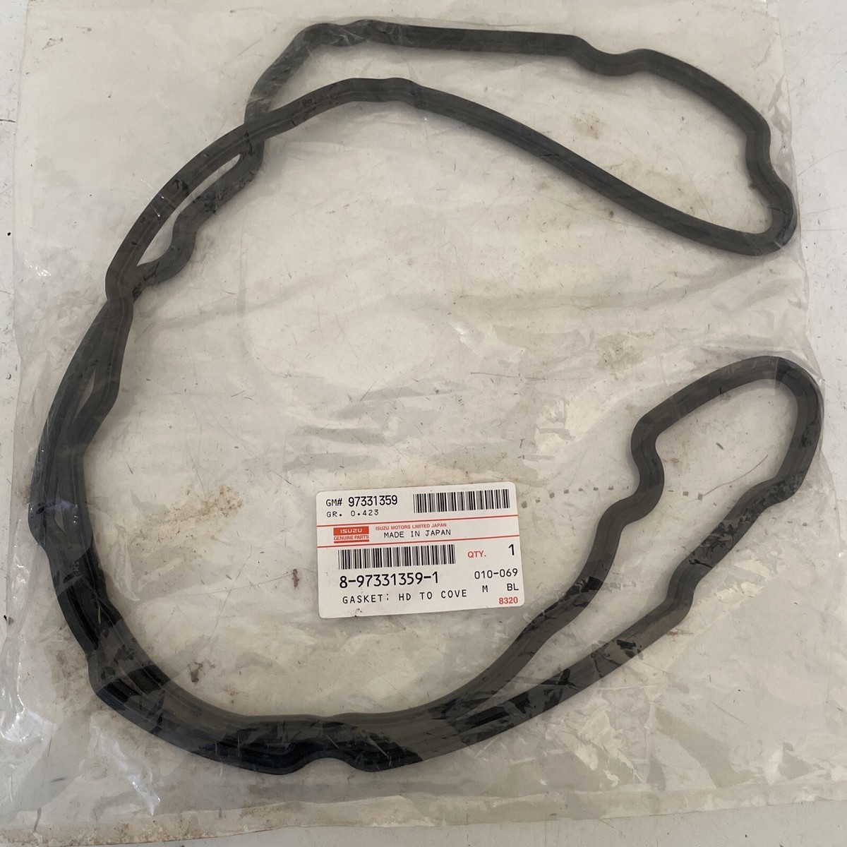 Genuine Isuzu Valve Cover Gasket 8-97331359-1 GM 97331359 | OEM 