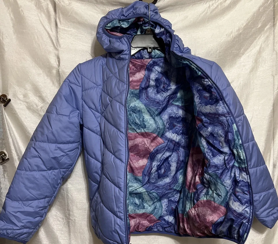 Authentic The North Face Reversible Perrito Grapemist Blue size M Youth - Image 3 of 4