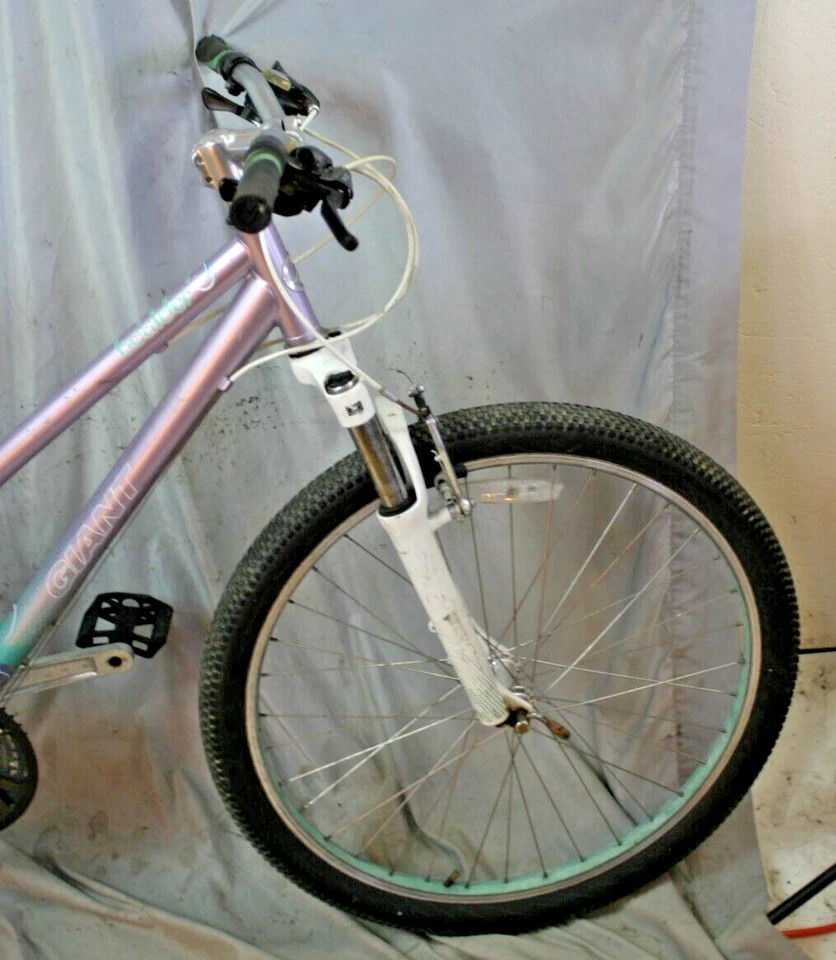 Bicicleta MTB Giant Boulder 2012 pequeña 16,5" rígida Shimano Tourney ¡híbrida cómoda! Foto 3 de 4