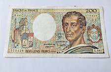 --1-BILLET--200- FRANCS--MONTESQIUEU--1986--(-ALPH--X.041-)--Qualité--TB++++TTB