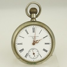 Rare Antique Pocket Watch Men's no fusee duplex no chronometer no repeater RAR