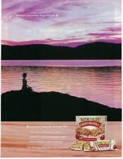 2003 Nature Valley Granola Energy Bar Meditate Vintage Magazine Print Ad/Poster