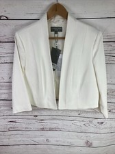 Ivory Cropped Jacket 16 Fenn Wright Manson Smart Wedding Bnwt Rrp £149.99
