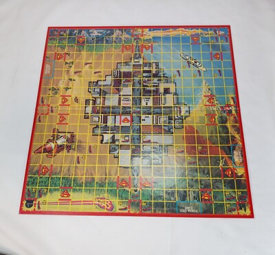 Rare Vtg 1978 Hasbro Games Superman Board Game Replacement Board EUC