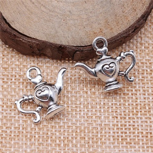 5pcs 21x19mm Teapot Charms Pendant - Picture 2 of 9