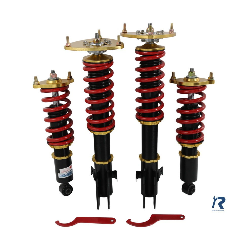 4PCS Coilover Shocks Struts fit for Subaru Legacy BL BP 4WD 05-09 Adj Height - Изображение 3 из 4