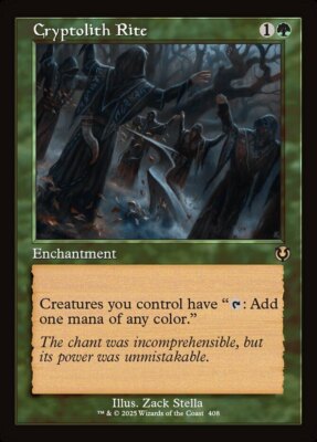 MTG Cryptolith Rite - Foil - Retro Frame, NM-Mint, English Innistrad Remastered