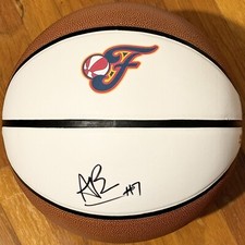 Aliyah Boston Signed Autographed South Carolina Indiana Fever Basketball PSA/DNA
