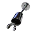 Propshaft Fits BMW R51 R61 R66 R71 M72 Type 2