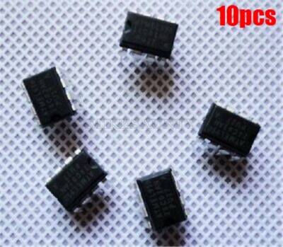 2-Wire 10Pcs 24C02 AT24C02 2K DIP-8 Atmel Serial Eeprom E2PROM New Ic gn