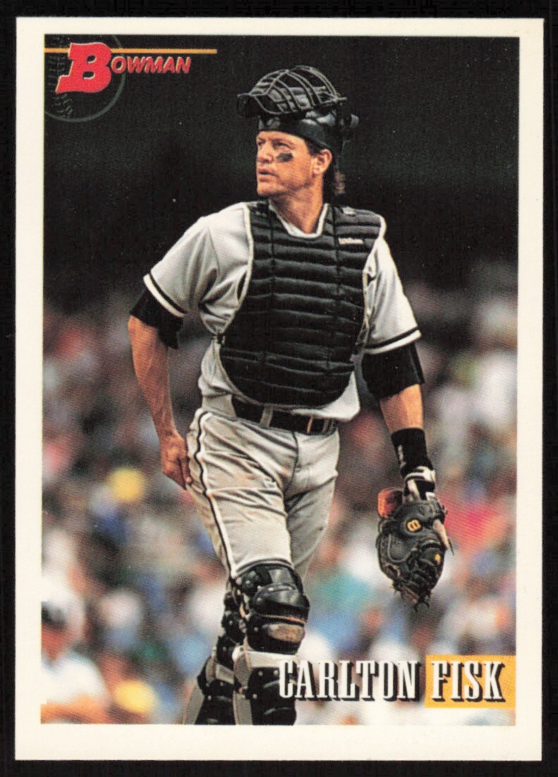 Carlton Fisk #175 Baseball Cards 1993 Bowman trading card — raw and PSA graded price guide