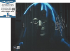CLIVE REVILL SIGNED STAR WARS EMPIRE STRIKES BACK EMPEROR 8x10 PHOTO COA BAS