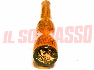 Wood Gear Knob Accessory Fiat 500 600 850 1100 124 125 126 127 128 NAVE