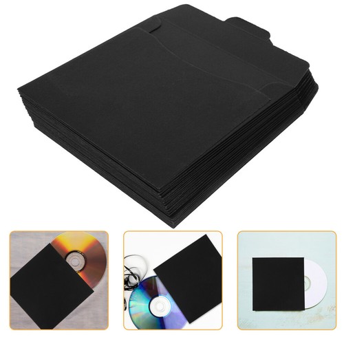 Support de rangement pour CD DVD, 20 pièces, enveloppes en papier Kraft pour CD - Afbeelding 12 van 12