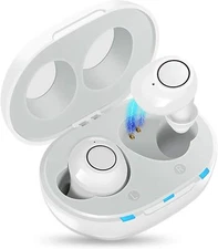 Rechargeable ITE Hearing Aids Mini Sound Voice Amplifier Enhancer Ear Hearings