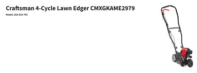 CARBURETOR for Craftsman 4-Cycle Lawn Edger CMXGKAME2979 Model