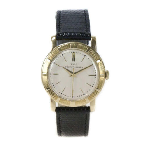 Zegarek na rękę IWC Automatyczny 852 w 18 Kt 750 Złoto 1950 Odnowiony vintage HAU - Zdjęcie 1 z 12