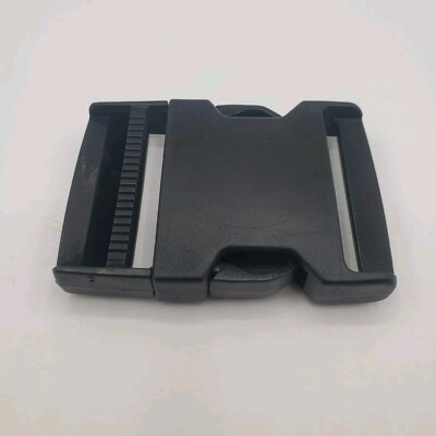 Nexus Itw 2 Inch Black Side Release Plastic Buckle ITW SR 2'' adjustable buckle 