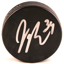 Toronto Maple Leafs James Reimer Signed Hockey Puck COA