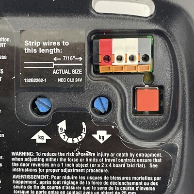 Chamberlain 41A5389-1B Receiver Logic Circuit Board Assembly Red