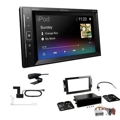 Pioneer Autoradio Bluetooth DAB USB Siri für Dodge Caliber 2006-2010 schwarz