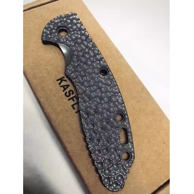 1PC Meteorite Crater TC4 Handle Scale for Rick Hinderer Knives XM18 3.5 