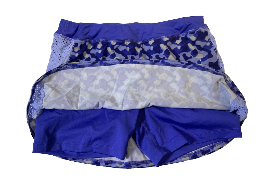Under Armour Girl's Printed Play Up Golf Skirt W/Inner Short