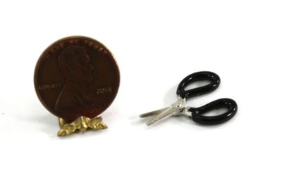 Dollhouse Miniature 1:12 Scale Pair of Working Scissors