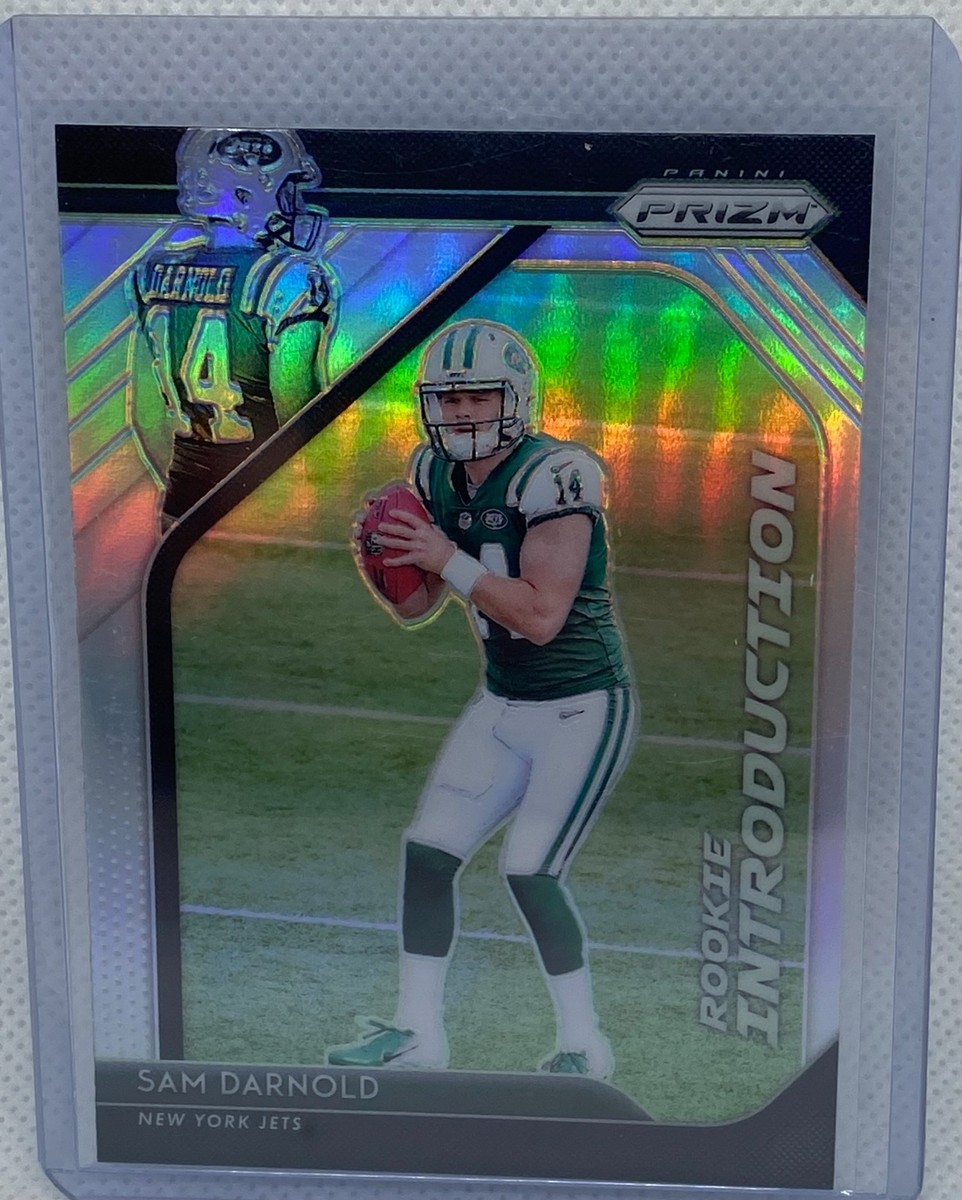 SAM DARNOLD 2018 PANINI PRIZM ROOKIE INTRODUCTIONS SILVER PRIZM RC