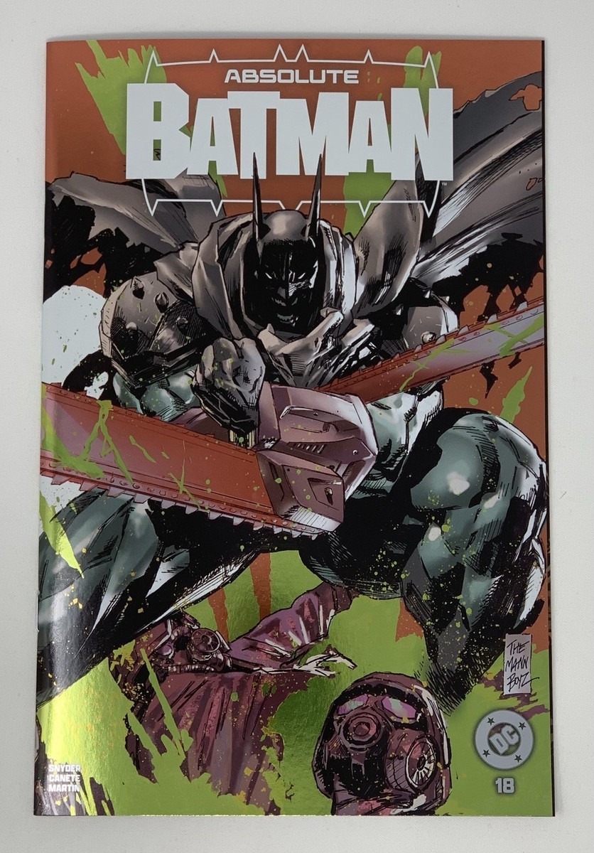 Absolute Batman #18 Clay Mann Chainsaw Man Homage Anime Manga | eBay