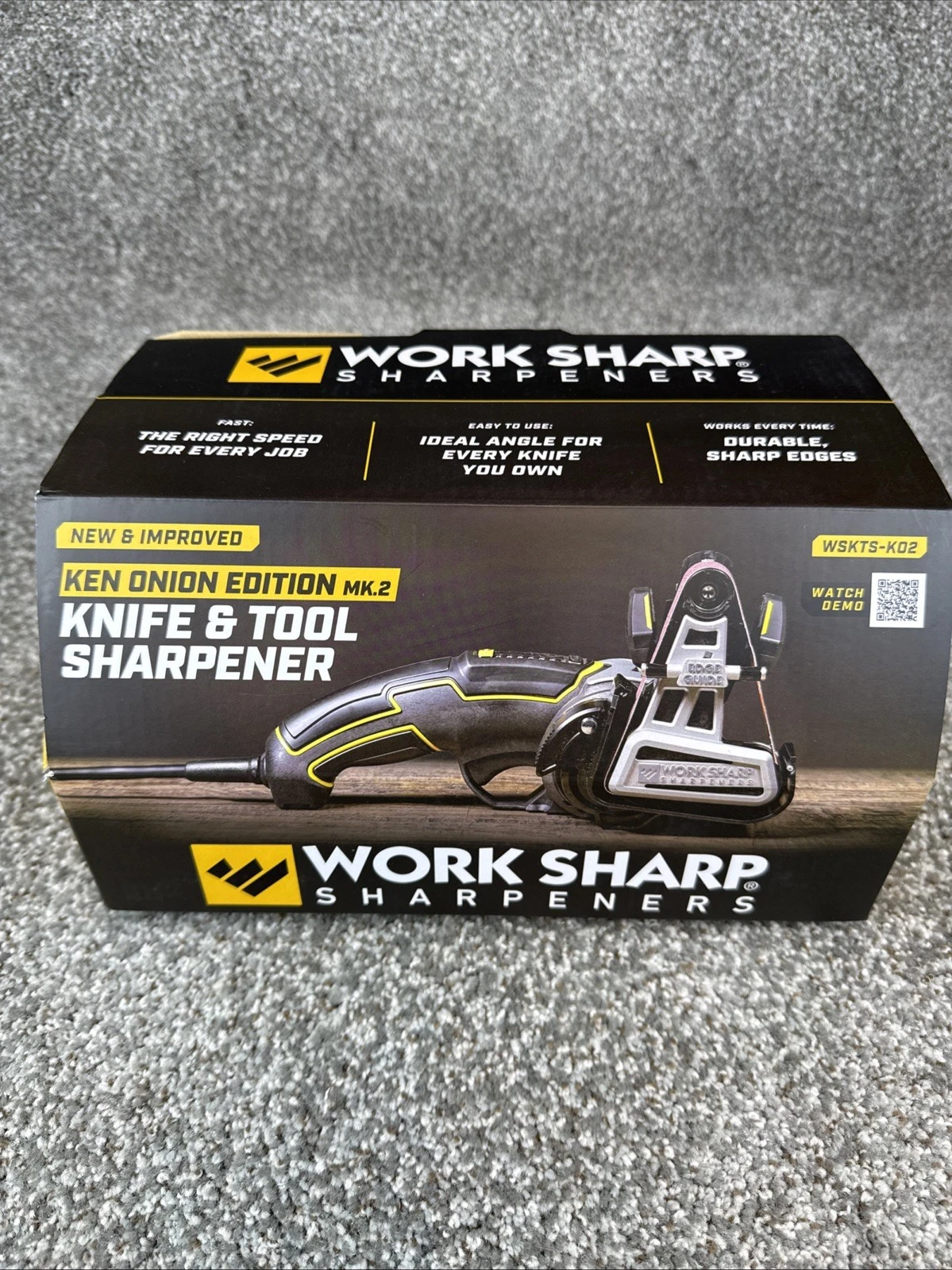 Work Sharp MK.2 Ken Onion Edition Knife and Tool Sharpener - WSKTS-K02
Opens in a new window or tab