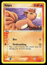 Vulpix 72/106 Common Emerald Pokémon Card on eBay