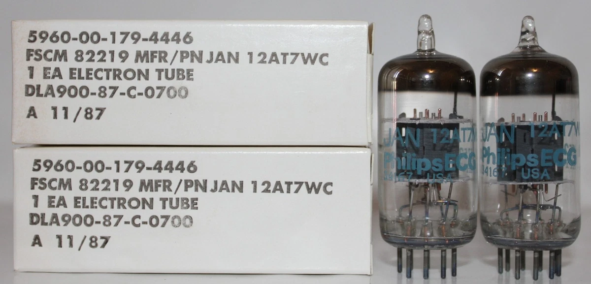 Jan Philips 12AT7 Vintage Tubes for sale | eBay