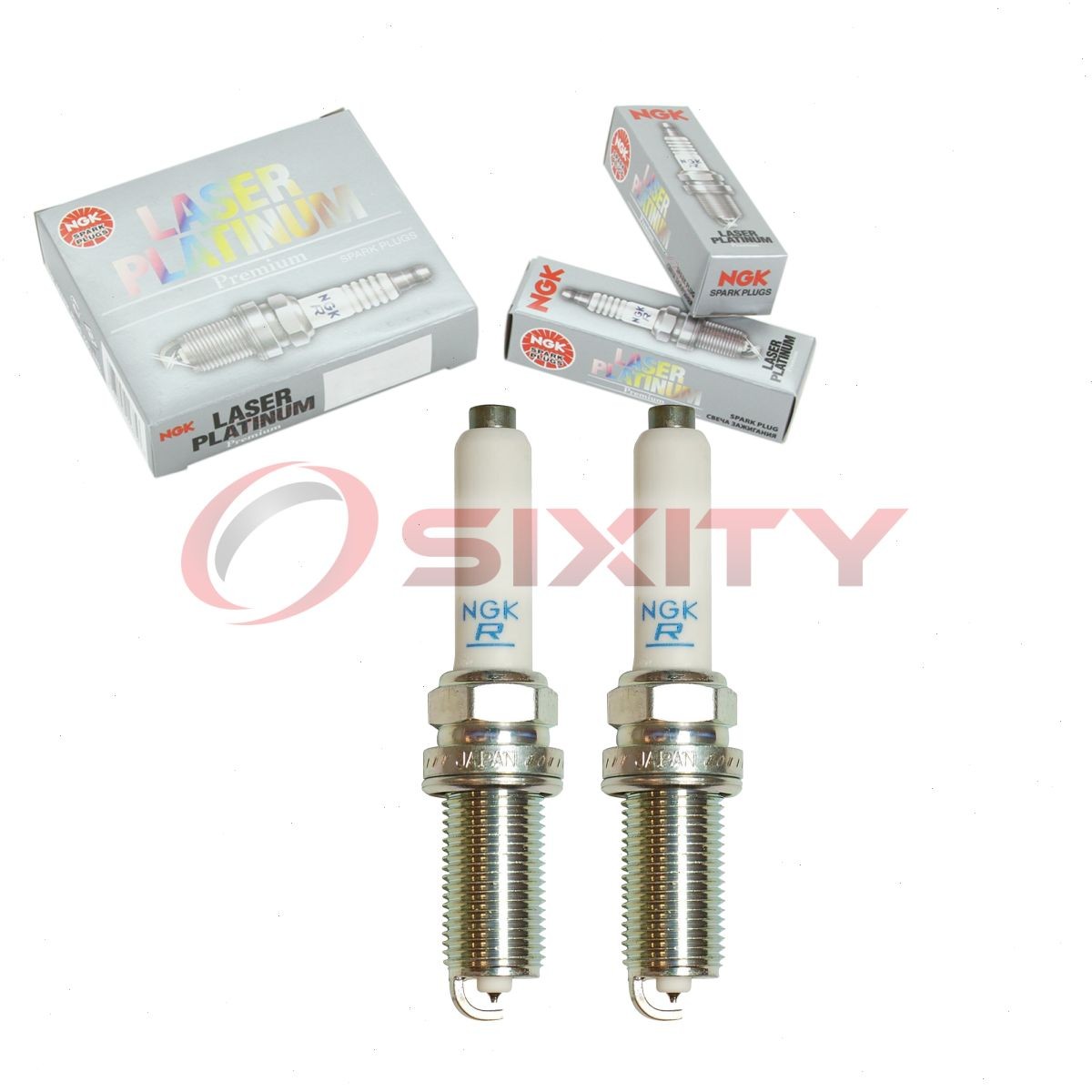 2 pc NGK 94833 PLFER7A8EG Laser Platinum Spark Plugs for 06K 905 601 D 06K nk