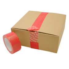 JVCC Tamper Evident Carton Sealing Tape Instant Grab  TEV-ST : 2 in. x 55 yds.