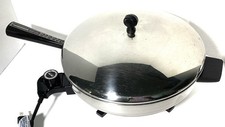 Vintage Farberware Stainless Steel 12 Electri...