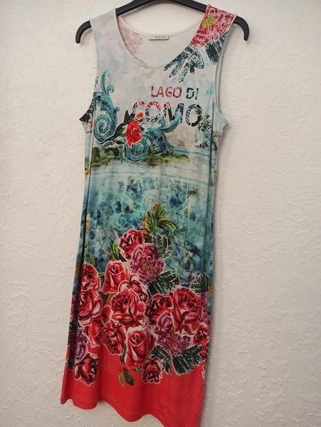 Women Dress Multicolor S #AKB