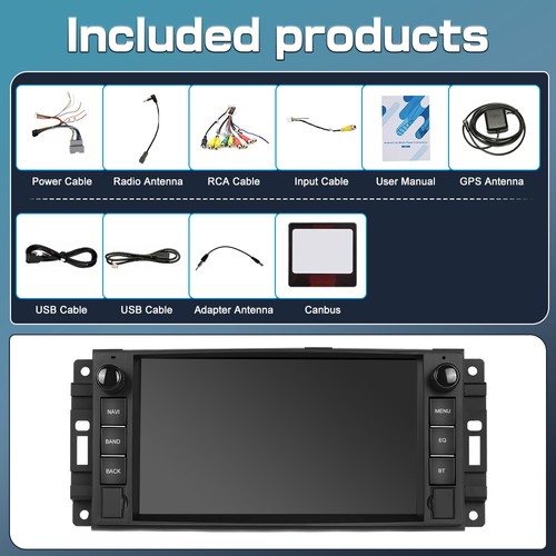 Carplay For Dodge RAM 1500 2500 2009-2012 Android 15 Car Radio GPS Stereo 2+64GB - Bild 15 von 18