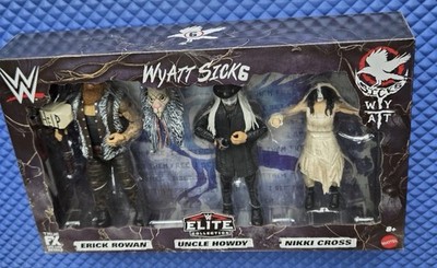 WWE Elite WYATT SICKS 3 Pack Figures Uncle Howdy Nikki Cross Erick Rowan Sick6