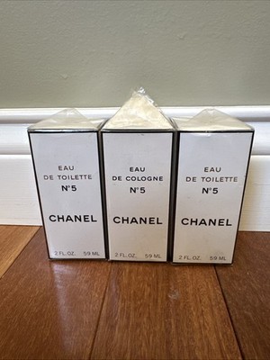 VINTAGE CHANEL NO.5 EDT RARE Eau de Toilette 2 fl oz 59ml Sealed