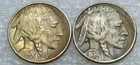 1913 Buffalo Nickel Raised Mound AU Nice Luster + Free 1936 Buffalo nickel #M344