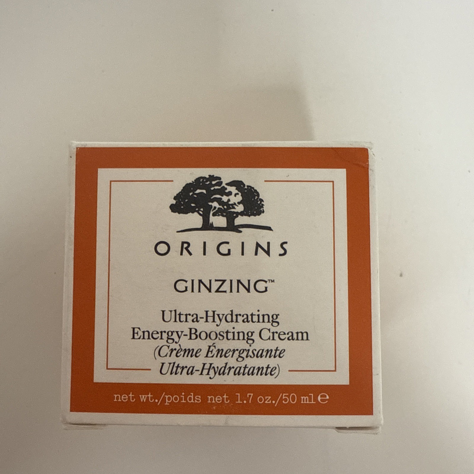 Face Cream Origins Ginzing Ultra Hydrating Energy Cream Full Size 1.7oz /50m New