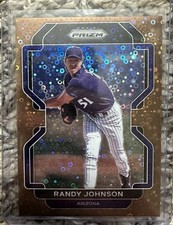 2022 Prizm Baseball Randy Johnson Bronze Donut Circles #10/40 Diamondbacks