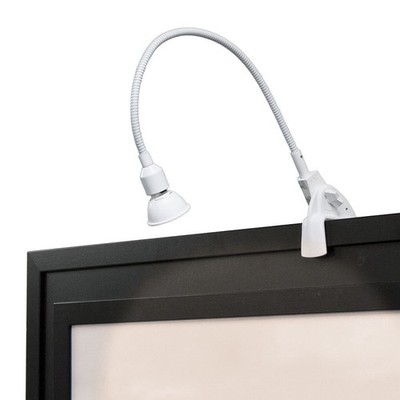 WAC DL-214-WT Display Light Clamp Mount Spot Light