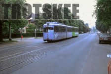 35mm Slide WEST GERMANY Hannover Tram Strassenbahn 510 1989 Original 